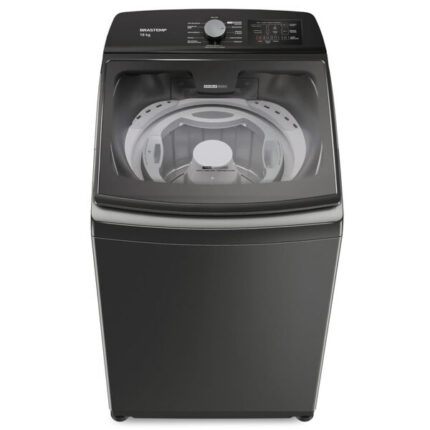 Máquina De Lavar Brastemp 16kg Titânio Com Tecnologia Double Wash E Ciclo Tira Manchas Advanced-bwd16a9 220v