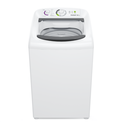 Máquina De Lavar Consul 12 Kg Branca Com Dosagem Econômica E Ciclo Edredom - Cwh12bb 110v