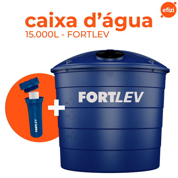 Caixa D'água Polietileno 15.000l Fortlev - Imagem 3